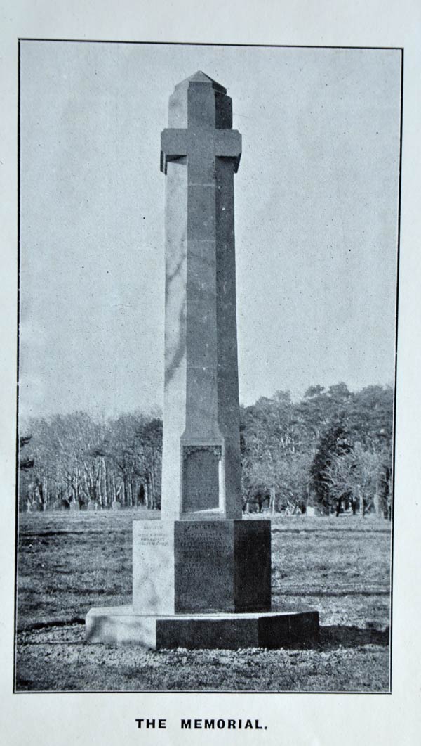 Spitalford War Memorial July 1921